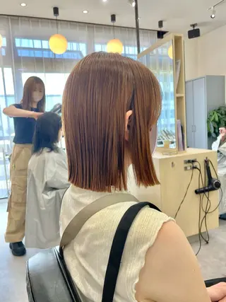 ミディアム SOYON豊田市駅店所属・髪質改善/ 上村旺武のヘアスタイル