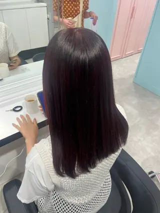 ロング カラー みう/仙台/暖色/ 艶髪/顔周りカット/のヘアスタイル