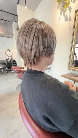 ショート カラー オーナースタイリスト 佐藤のヘアスタイル