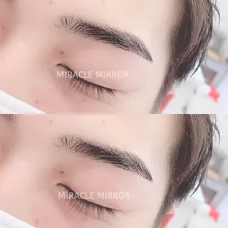 メンズ ミラクル ミラーのマツエク・マツパデザイン