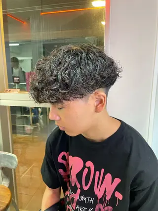 パーマ メンズ 町田エリアＮｏ．１/ パーマ特化/太田京希のヘアスタイル