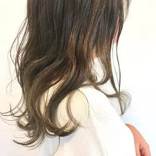 セミロング モリ タカユキ🌵のヘアスタイル