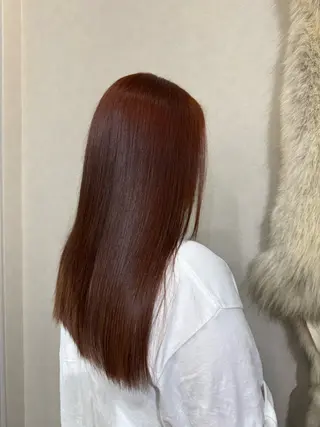 ロング カラー 永野 いずみのヘアスタイル