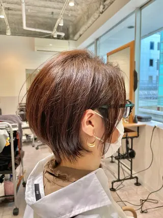 ショート Re:Live 澁谷玄のヘアスタイル