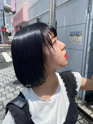ショート カラー ヘアアレンジ XENA表参道 MIKUのヘアスタイル