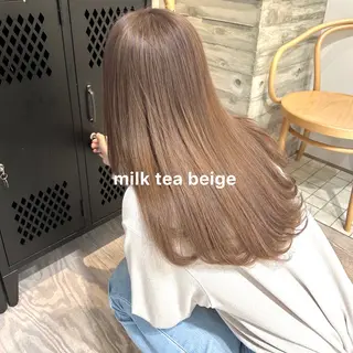 カラー 暖色カラー推し/ トヤエリコのヘアスタイル