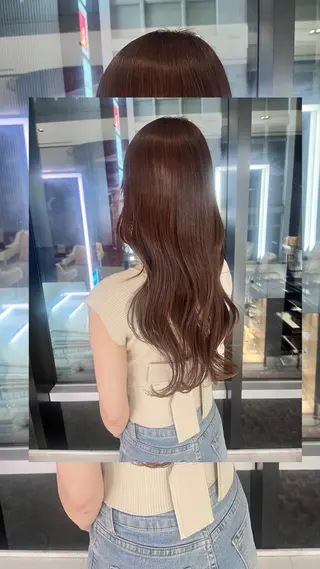 カラー 🧶根本 風鈴🧶のヘアスタイル