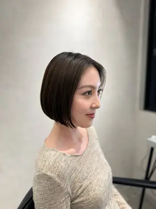 ショート 大阪梅田 稲葉利也斗のヘアスタイル