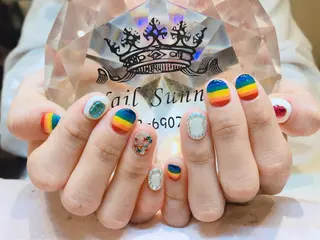 ネイル 長さだし専門店 M2　rikaのネイルデザイン