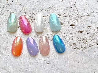 ネイル 0203ムニムサン 💙Mihoのネイルデザイン