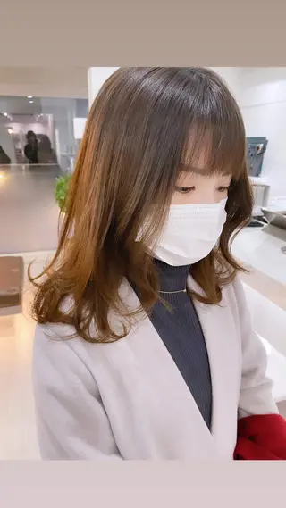 セミロング 垢抜けのプロ🪄 honoのヘアスタイル