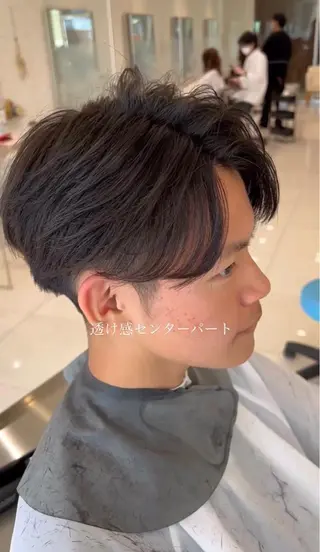 ショート メンズ メンズ/韓国レイヤー /縮毛矯正/📍爽太のヘアスタイル