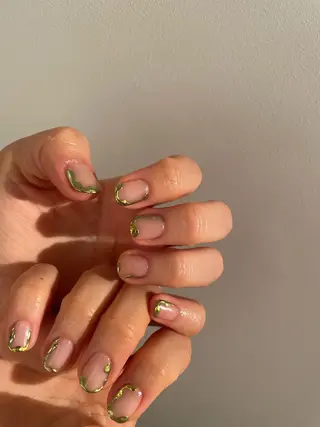 ショート ネイル SALON VILLAGE AOYAMA 2nd.所属・NAKAMURA HARUKAのネイルデザイン