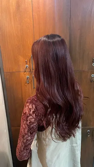 ロング カラー 似合わせカラー/ えみな🍊✨️のヘアスタイル