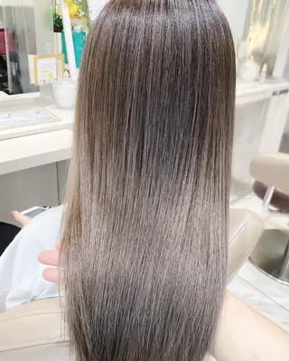 ロング カラー 高橋凜/髪質改善/ 縮毛矯正/カラーのヘアスタイル