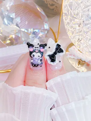 ネイル ワンホン、かわいい系 🎀ななみのネイルデザイン