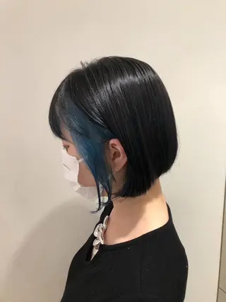 カラー 【カットモデル募集中 】ちもも🩵ྀིのヘアスタイル