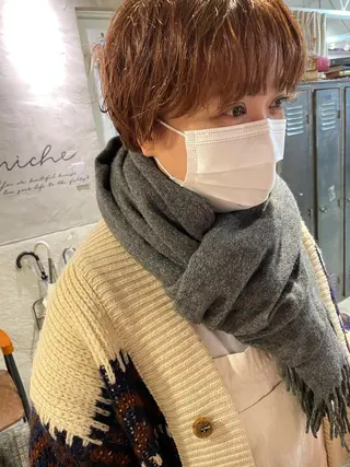 ショート さの あやねのヘアスタイル