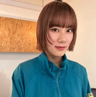 ショート 暖色/パーマ 🌼クニトウメイのヘアスタイル