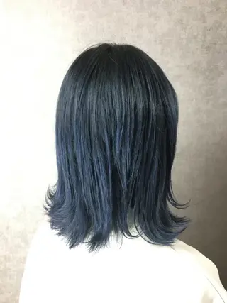 ミディアム カラー ツイストスパイラル パーマ🟡KYOUのヘアスタイル