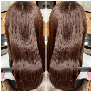 セミロング サロウィン新宿三丁目所属・✨クセ・広がりで悩む 学生さんへ✨taroのヘアスタイル