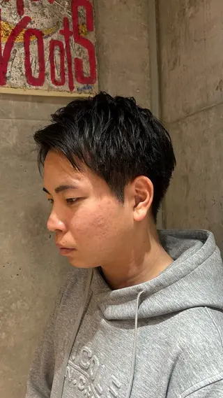 メンズ 🦊カット/縮毛矯正 Rioのヘアスタイル