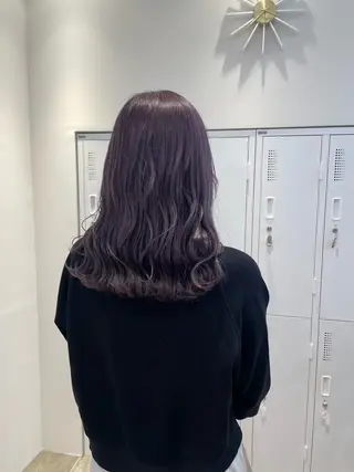 セミロング hair'sBEAU LiEn所属・山本 愛永のヘアスタイル