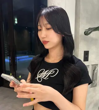 ロング 韓国hair🤍/ レイヤー/彩加のヘアスタイル