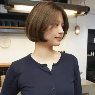 ショート i.+FERiCIA.所属・ボブ／アンニュイ 🌷しだひめな🌷のヘアスタイル