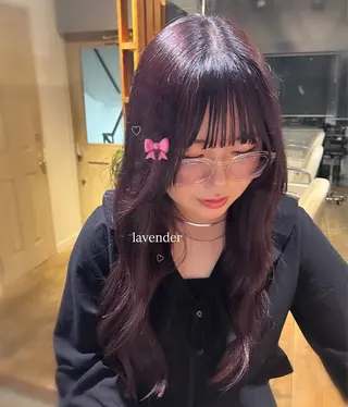 ロング カラー alku 中目黒所属・ai🎀中目黒美容室 /暖色×ガーリーのヘアスタイル