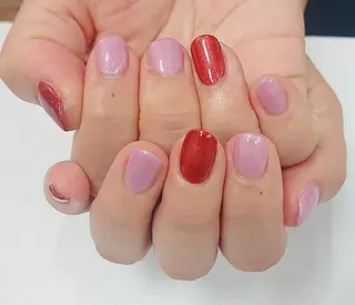 ネイル 🍒当日もOK🍒 𝑳𝑼𝑵𝑨花井のネイルデザイン