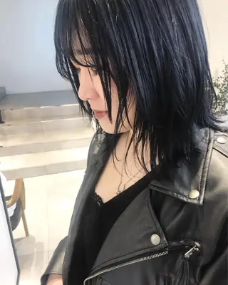 ミディアム カラー 🇰🇷カルマパーマ kaito🇰🇷のヘアスタイル