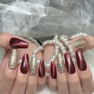 ネイル MoMoA Nail ネイル長さ出し専門店のネイルデザイン