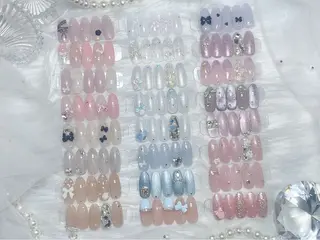 ネイル WAKANA 𖤐 ̖́-のネイルデザイン