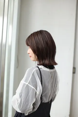 ショート 山崎 彩音のヘアスタイル