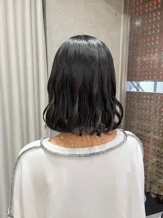 ショート パーマ ロングパーマ木村 ボブパーマのヘアスタイル