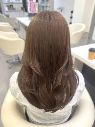 ロング カラーモデル募集/ 小山栞のヘアスタイル