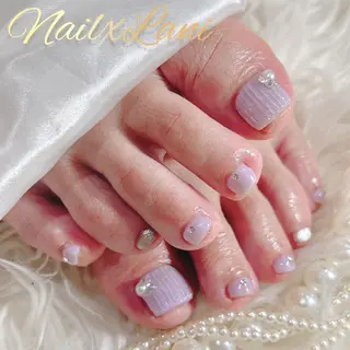 ネイル ネイル クロス ラニ 深爪矯正もお任せのネイルデザイン