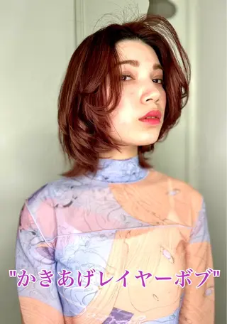 ショート カラー パーマ 似合わせ✨透明感🫧 佐藤優斗のヘアスタイル