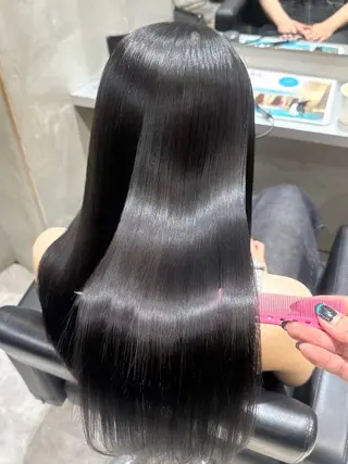 ロング 💎韓国レイヤー ×エクステゆうま💎のヘアスタイル