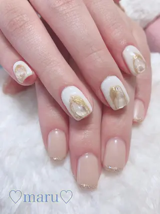 ネイル まるみ ♡のネイルデザイン