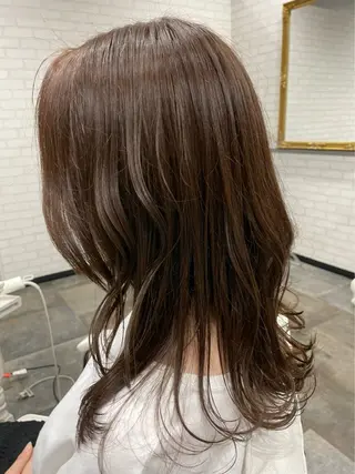 セミロング The Apartment of Solon Citta 船橋609所属・髪質改善/縮毛矯正/ 美髪/個室/ハラのヘアスタイル