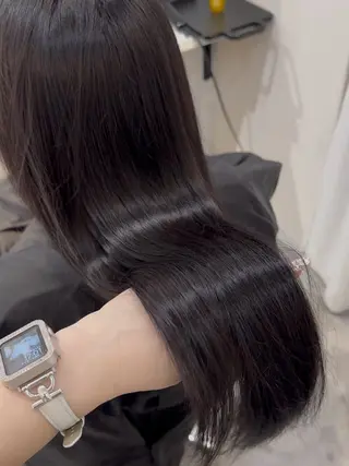 カラー mareka/顔周り /透明感カラー🤍のヘアスタイル