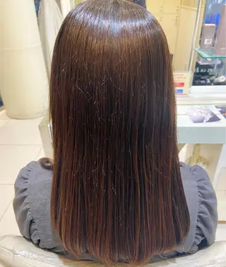 ロング パーマ SALOWIN 新宿三丁目East所属・縮毛矯正/艶カラー /美髪/ﾒｸﾞﾐのヘアスタイル