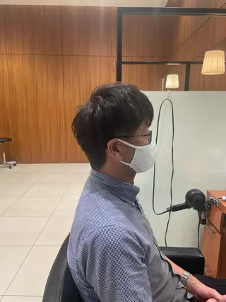 ショート メンズ 髙田 千華 髪質改善ストレートのヘアスタイル