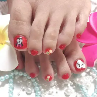 ミディアム ネイル Uchida meのネイルデザイン