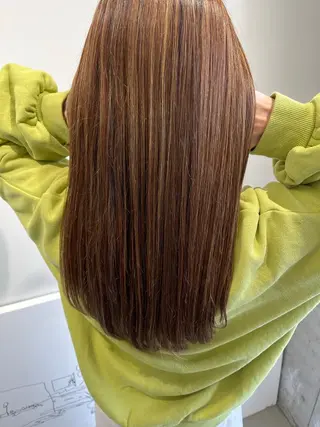 ロング 難波/白髪ぼかし/ KAORIのヘアスタイル