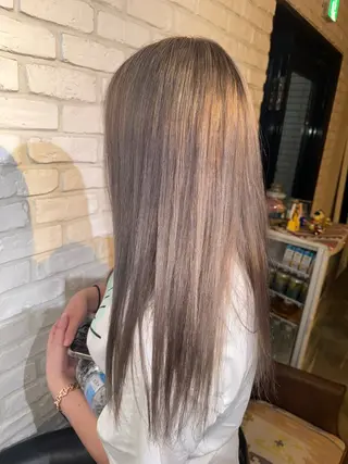 ロング カラー カラーモデル募集 nachiのヘアスタイル