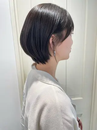 ショート sea by luvismけやき通り2号店所属・ボブ/ショート/ 縮毛矯正/岸本恭明のヘアスタイル