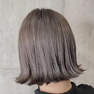 ミディアム to youハイライトのヘアスタイル